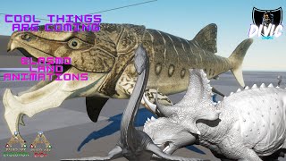 Evo Bronto Walk, Elasmo Land Animations \u0026 More! | Paleo Ark News