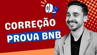 CORREÇÃO PROVA BNB - CONHECIMENTOS BANCÁRIOS - AO VIVO