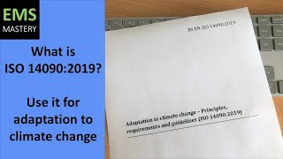 What is ISO 14090:2019? - How it can help with your adaptation to climate change