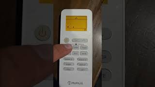 Quick simple Mini Split Air Conditioning Remote operation. Aurus and other brands.