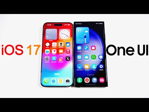 iOS 17 vs One UI 6!