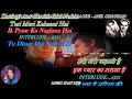 Ek Pyar Ka Naghma Hai - Karaoke With Scrolling Lyrics Eng. & हिंदी