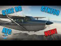 Carenado C182 RG with GTN 750 and using ATC Full Flight and review!