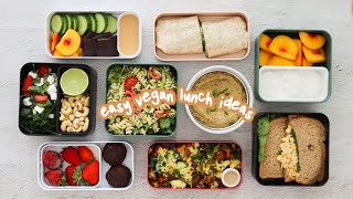 5 VEGAN LUNCHES TO MEAL PREP (bento box) 🌯🥗🍠