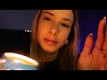 ASMR 🌧️ sussurros para desligar a mente (afirmações positivas, hand movements e toques na tela)