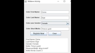 Basic Swing GUI Components with Java
