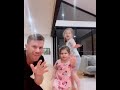 david warner with his daughters dance english songs shorts