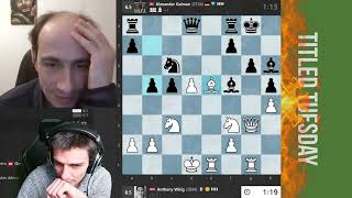 ПОДНИМАЮ ГРАДУС! // GM ANTHONY WIRIG vs IM ШУРА ГЕЛЬМАН