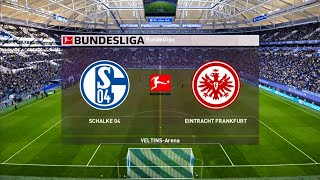 Eintracht Frankfurt vs. Schalke 04 | All Goals and Highlights | English Commentary- PES 2020 1080p60