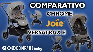 COMPARATIVO Carrinho VERSATRAX E x CHROME Joie | ✅ Modular | TRAVEL SYSTEM | Moisés e Bebê conforto