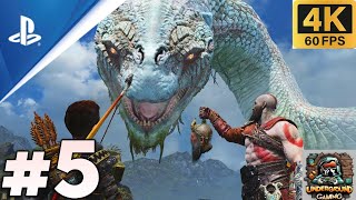 A Meeting with World Serpent God of War PS5 Gameplay Part 5 #GodofWar #PS5 #Gami