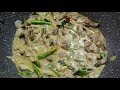 how to make mushroom stew in 10 minutes காளான் சொதி creamy u0026 delicious stew mushroom recipe