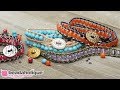 How to Make the Leather Double Wrapped Loom Bracelet Kits by Beadaholique