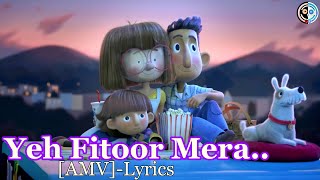 Yeh Fitoor Mera - Full Song | Fitoor | Arijit Singh |Lyrics| Animated ||Sailent Demonl