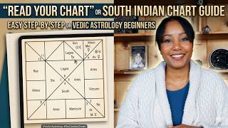 How to Read a South Indian Natal Chart | Beginner’s Guide to Vedic Astrology
