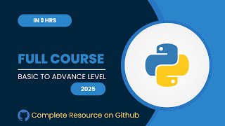 Complete Python Course (Basic to Advanced) | Full Tutorial with Practical Implementation 🚀