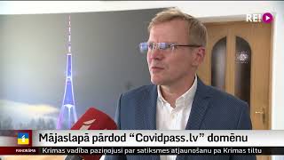 Mājaslapā pārdod “Covidpass.lv” domēnu