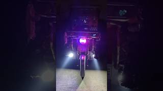 Modified E- Rickshaw .Intall           HJG Led Light.