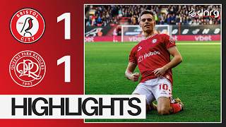 SCOTT TWINE FREE KICK 🤯 Bristol City 1-1 QPR | Highlights