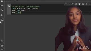 Sorting function in python tutorial for beginners #pythontutorial #python #pythonforbeginners