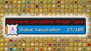 Collecting All 105 Types of Villagers in Minecraft!