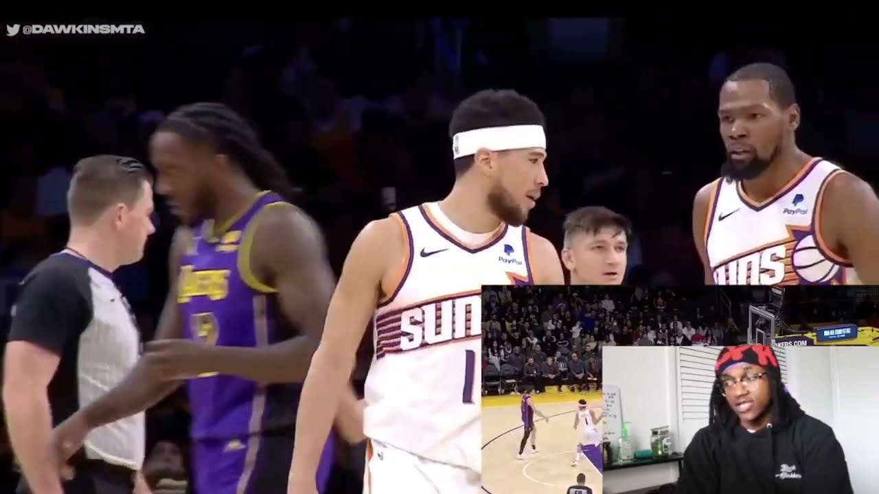 SoulStarGhost Reacts To LAKERS VS SUNS *FULL GAME REACTION HIGHLIGHTS ...