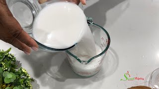 How To Make Fresh Coconut Milk, HomeMade CoCoNut Milk #sweetadjeley