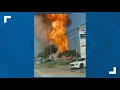 Pipeline fire in La Porte