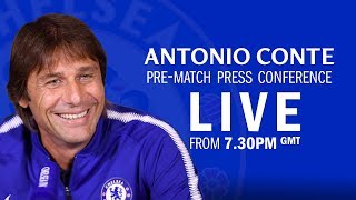 Chelsea v Barcelona | Eden Hazard & Antonio Conte Press Conference
