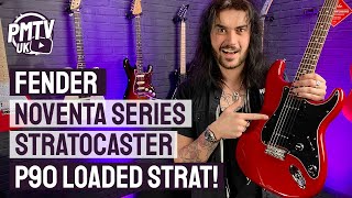 Fender Noventa Series Stratocaster - The P90 Loaded Strat! - Review \u0026 Demo