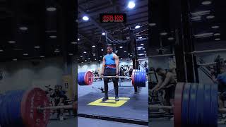 310 KG Deadlift | Heavy Deadlift Single