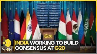 India aims to build consensus at G20 meet I Latest News I Englih News I WION