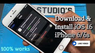 How to Download & Install iOS 16 Beta on IPhone 6 | #ios16 #ios16beta #ios16betainstall #ios