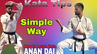 KATA Tips 🥋 Learn Step by Step ANAN DAI Kata in Hindi 👊 Karate Roshan Yadav