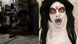 Tiktok Hantu india, 2 budak tak takut