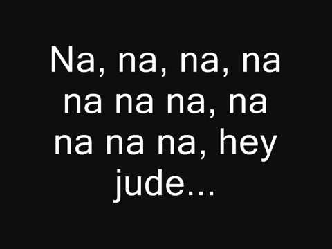 The Beatles- Hey Jude - Lyrics - YouTube