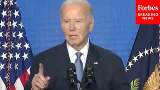 Biden: 'When We Act Together, There's Not A Damn Thing We Can't Do'