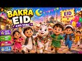 Bakra Eid Kids Song 2026 🐐🎉 | Cute Pakistani Eid Cartoon Animation Song | Eid Ul Adha Nasheed