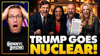 Trump TORCHES Tucker, Alex Jones, Candace, Megyn Kelly | The Internets Reaction Says it All...