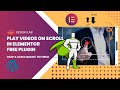 Play Videos on Scroll in Elementor – ScrollMagic & GSAP Scrolltrigger