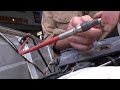 Changing an outboard control cable