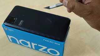 Realme Narzo 30A Unboxing \u0026 Camera Test | Laser Black