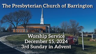 20241215 Sunday Worship Advent 3