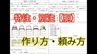 《栄光武道具》特注・別注【胴】の作り方・頼み方です！