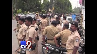 Ahmedabad: Strict police security deployed for protection of Non-Gujaratis -Tv9