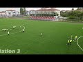 passing combination drills football soccer 4 variation psv eindhoven