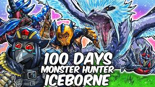 I Spent 100 Days in Monster Hunter Iceborne... Here's What Happened!
