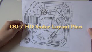 Thomas \u0026 Friends Custom OO / HO Sodor Layout Plan