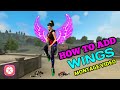 How To Add Neon Wings In Free Fire Montage Video | How To Add Perfect Angel Wings effect | Free Fire