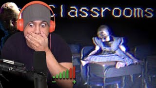 THEY CAN HEAR ME THROUGH THE MIC!! THIS IS SCARY AF!! [THE CLASSROOMS]